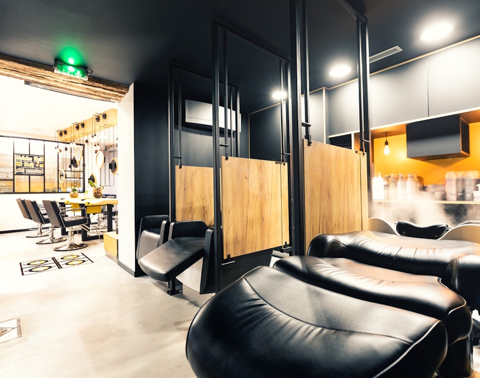 Détail de la décoration du salon En Aparté à Perpignan